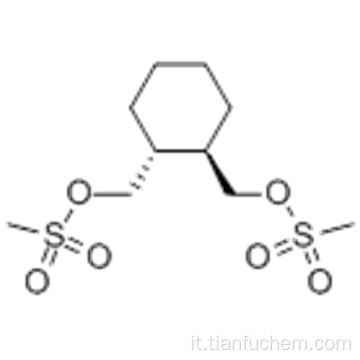 (R, R) -1,2-Bis (metansolfonilossimetil) cicloesano CAS 186204-35-3